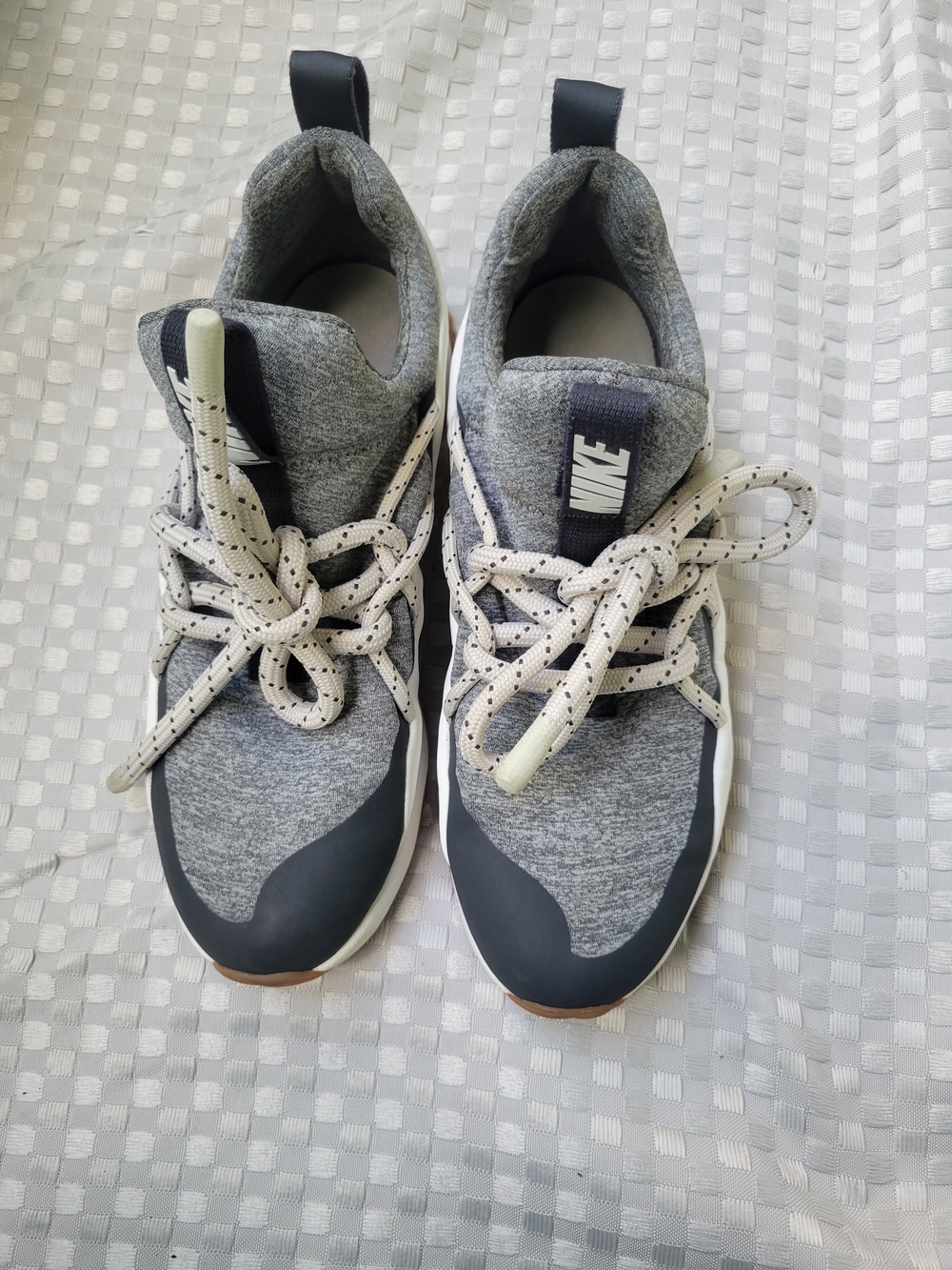 Nike Grey and Navy Athletic Sneakers